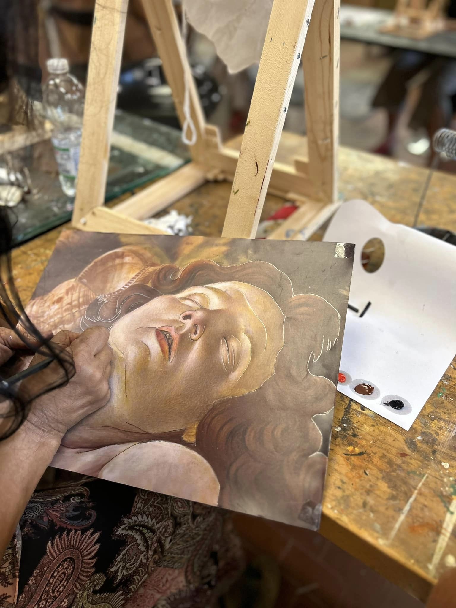 Paint Like Botticelli: from ‘Mars and Venus’