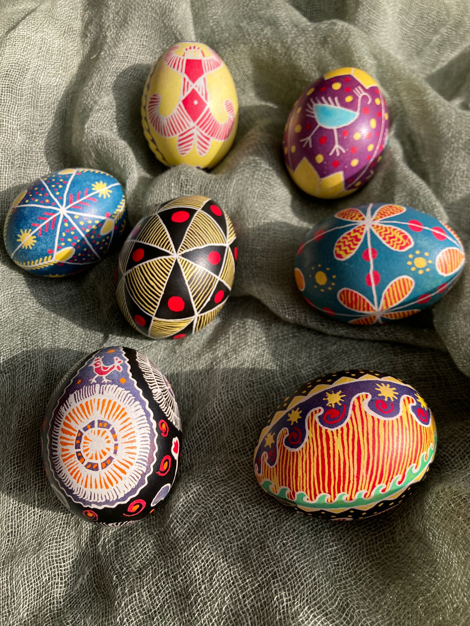 Egg painting workshop